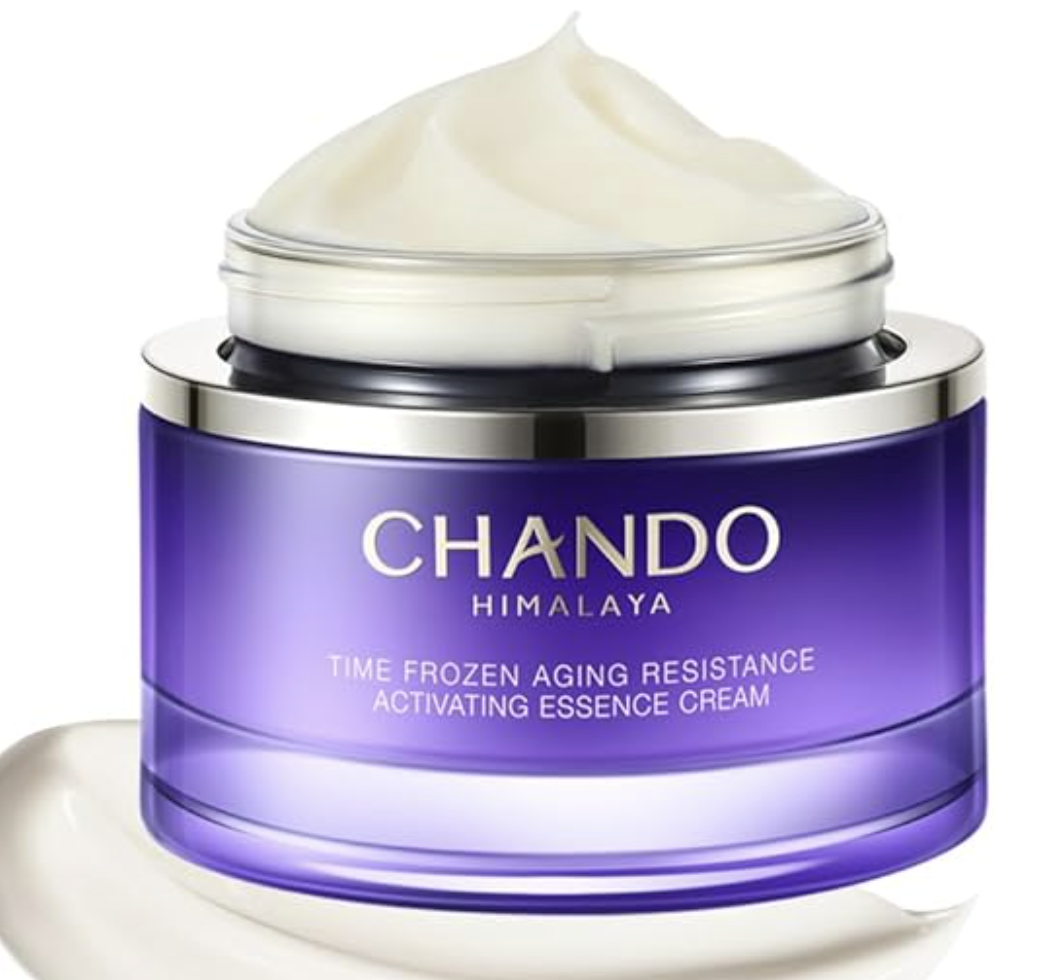 自然堂CHANDO  凝时鲜颜肌活修护小紫瓶精华霜