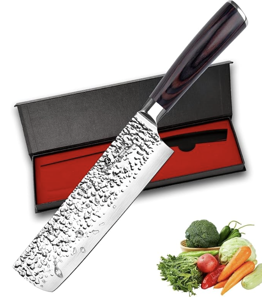 imarku 7英寸高碳不锈钢日式主厨刀