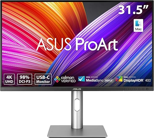 华硕 ProArt Display 32 英寸（31.5 英寸可视）专业显示器