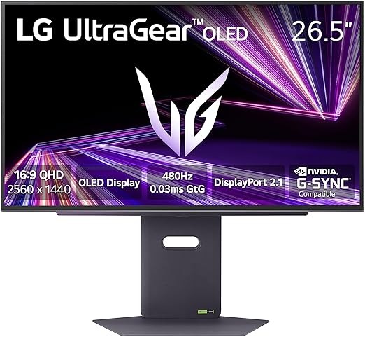 LG 27GX790A-B 27 英寸 Ultragear OLED 游戏显示器