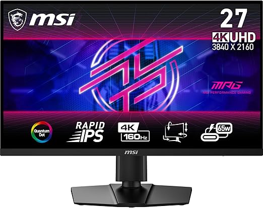 MSI MPG274URF QD 27 英寸 3840 x 2160 （UHD） 电脑显示器